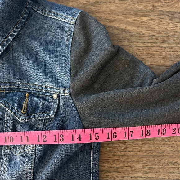 Guess hooded denim jacket S - Picture 9 of 11